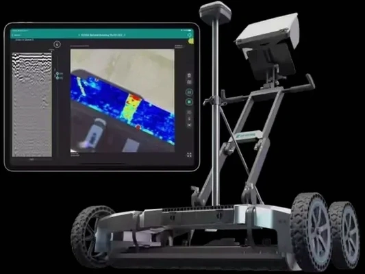 Illustrative image of GPR (Ground Penetrating Radar) survey in Coffs Harbour